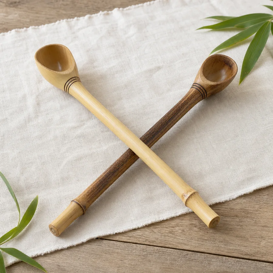 Bamboo Bowl Pair